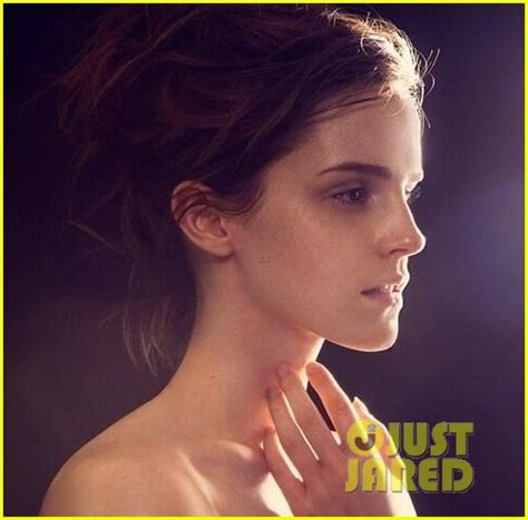 emma watson nu|Harry Potter star Emma Watson poses nude for the environment